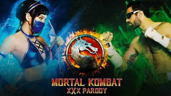 Порно пародия на Мортал Комбат, Китана vs Джонни