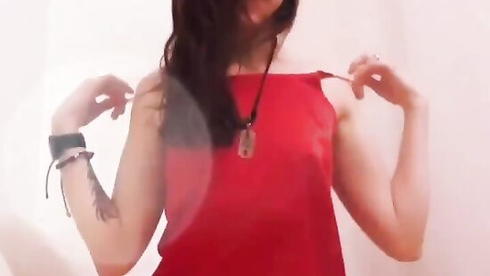 I'm undressing
